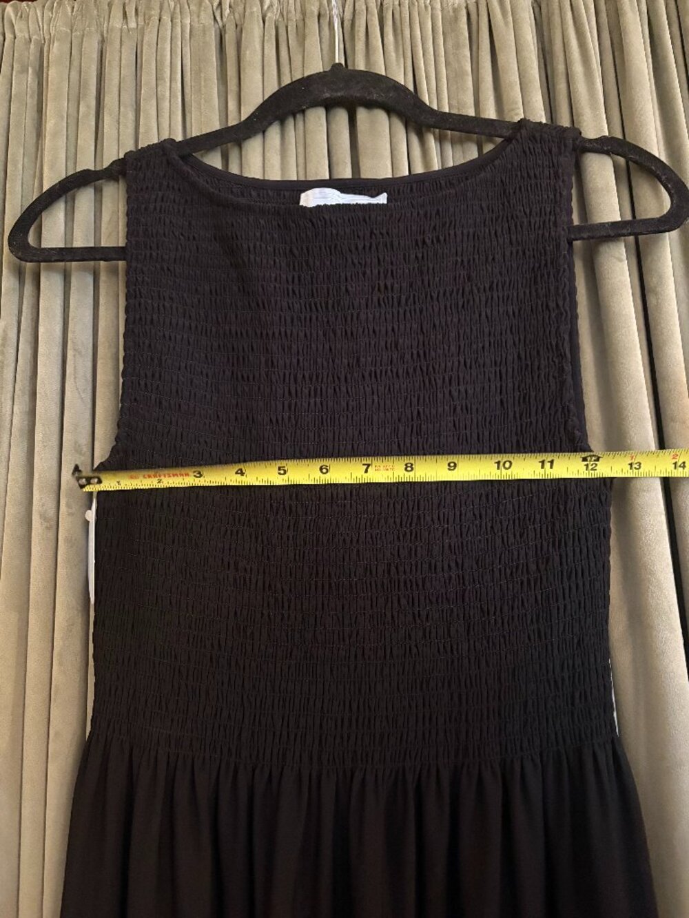 Hill House: The Cosima Nap Dress in Black Jersey - Picture 4 of 10
